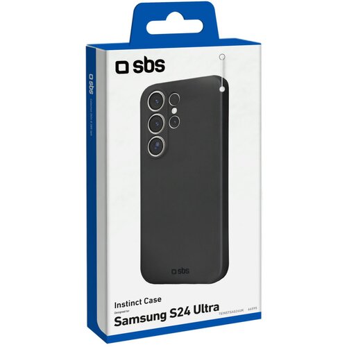 Sbs Instinct H&amp;uuml;lle schwarz f&amp;uuml;r S24 Ultra Slike