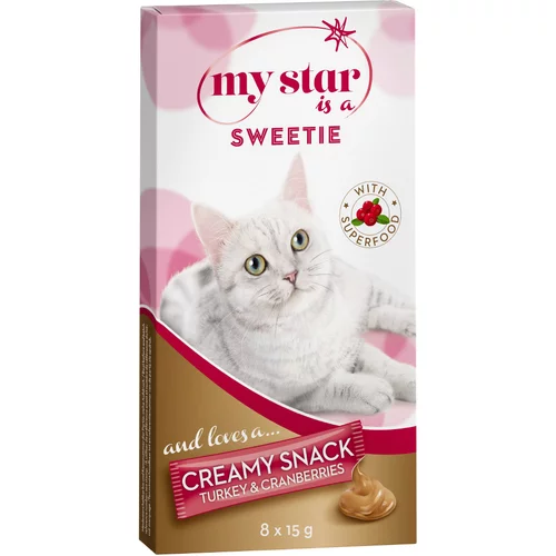 My Star is a Sweetie - pura s brusnicom Creamy Snack Superfood - 24 x 15 g