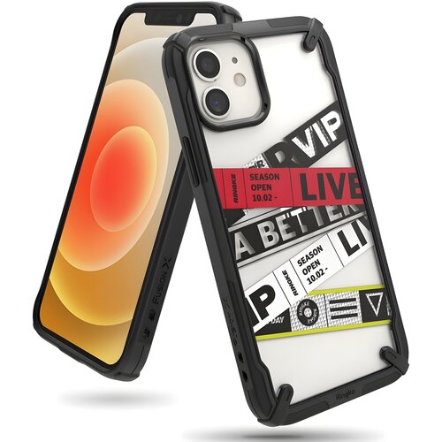 Ringke Fusion X futrola za Apple iPhone 12 Mini - Crna Cijene