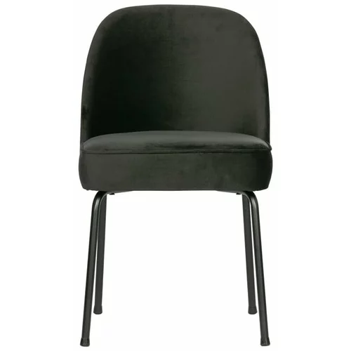 BePureHome Crne baršunaste blagovaonske stolice u setu 2 kom Vogue –