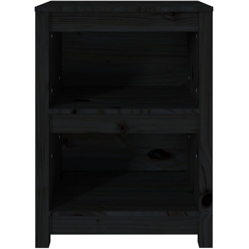  za knjige Crna 50x35x68 cm od masivne borovine Slike