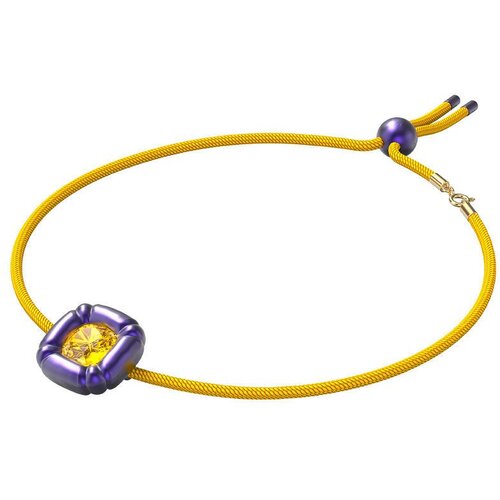 Swarovski Ogrlica rumena barva Cene