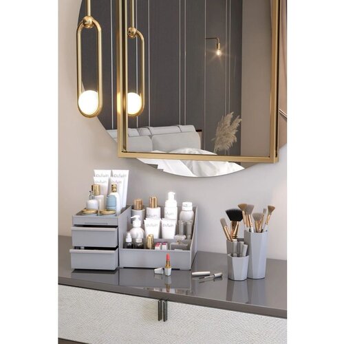 WALLXPERT sultan - grey grey make-up organizer set (2 pieces) Cene