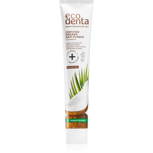 Ecodenta Organic Anti-Plaque zobna pasta proti obarvanim zobem 75 ml Slike