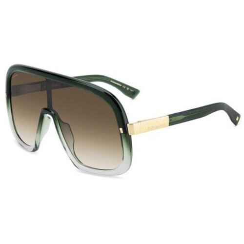 Dsquared2 D20119/S 1ED/HA ONE SIZE (99) Zelena/Rjava Slike