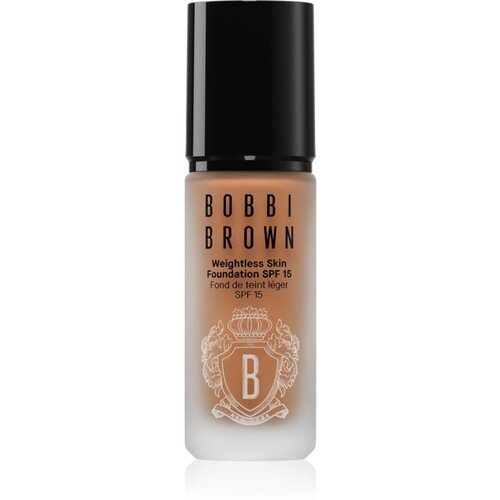 Bobbi Brown Weightless Skin Foundation SPF 15 Mini dolgoobstojni matirajoči tekoči puder z vlažilnim učinkom odtenek Neutral Walnut 13 ml Slike