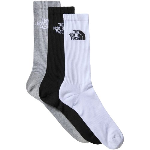 The North Face Nogavice pegasto siva / črna / bela Slike