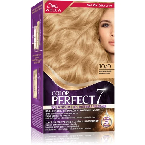 Wella Color Perfect Intense boja za kosu nijansa 10/0 Platinium Blonde 1 kom