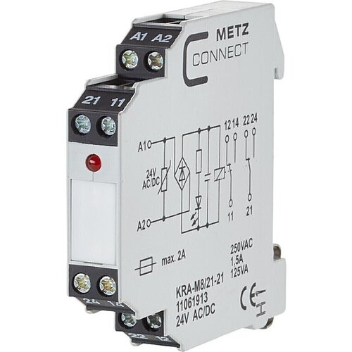 Metz Connect priključni modul KRA-M8/21-21 24AC/DC, (20992858) Cene