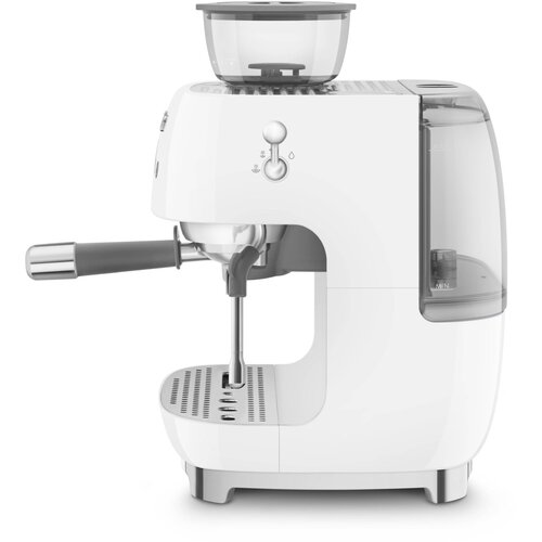 Smeg EGF03WHEU Aparat za kavu 50-ih s za integriranom mlincem kavu Bijeli Slike