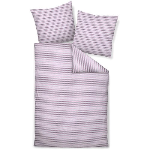 Janine POSTELJNINA 135/200 cm flanela roza Slike