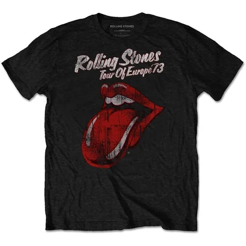 The Rolling Stones Košulja 73 Tour Unisex Black XL