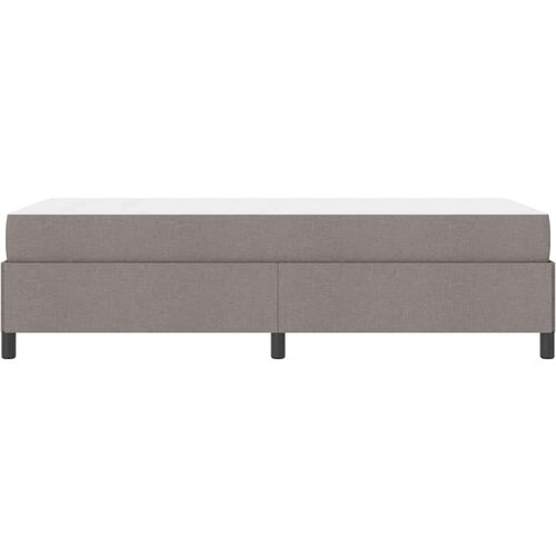 VidaXL Krevet s opruga kutije Taupe, Crna 90 x 190 cm Slike