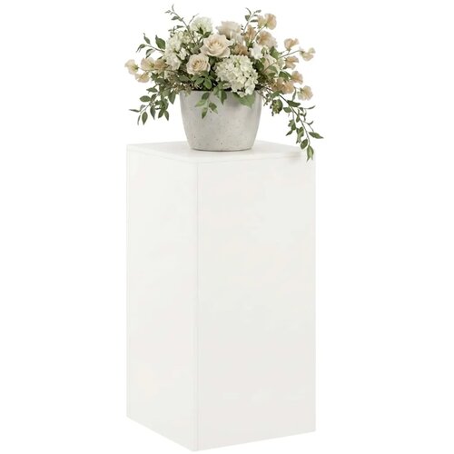  Stalak za biljke Bijela 40 x 40 x 80 cm Čelik - Bijela 1x (40 x 40 x 80 cm) Slike