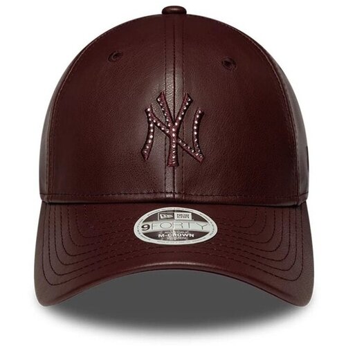 New Era Kape s &amp;scaron;iltom Wmns Diamante Pu 9forty Mc Neyyan Bordo Slike