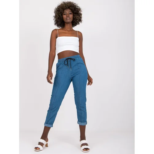 Fashionhunters Alexis blue pants