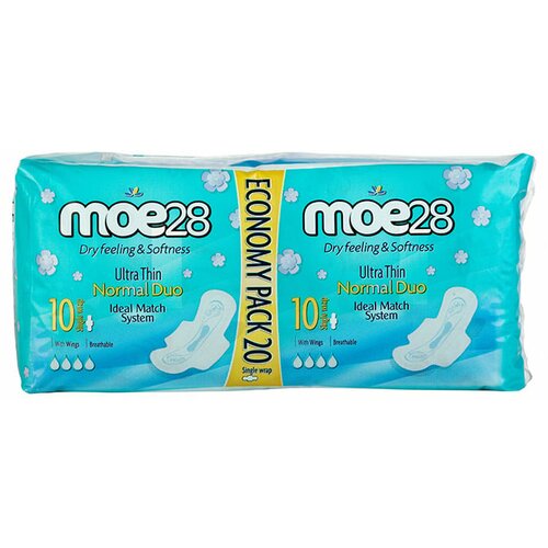 MOE28 ultra thin sensitive normal duo higijenski ulošci 20 kom rr Cene