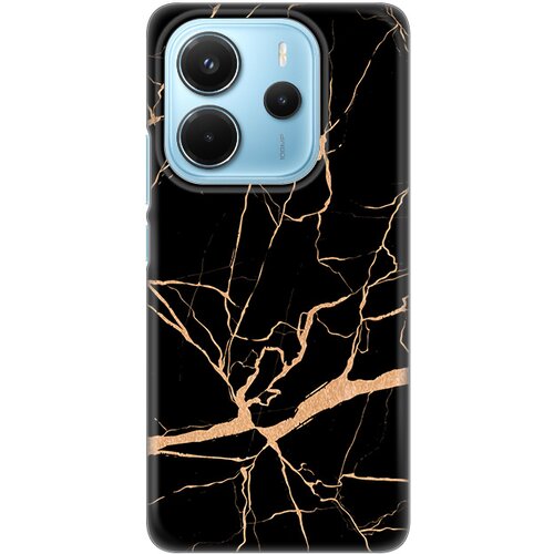  Maskica za Xiaomi Redmi Note 14 4G All Black Silikonska Print Cene