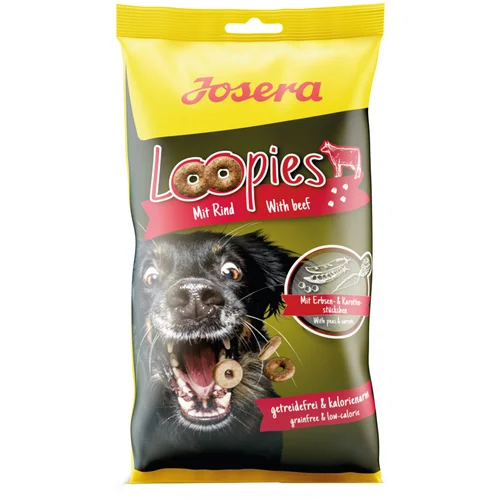 Josera Loopies - Varčno pakiranje: 3 x 150 g govedina