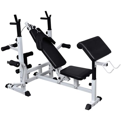 vidaXL večnamenska vadbena klop bench Cene