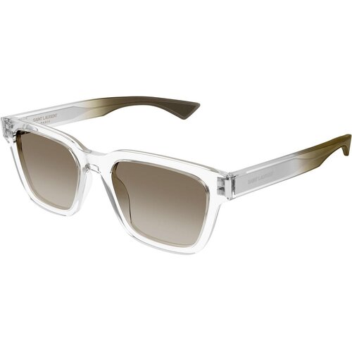 Saint Laurent SL790 005 ONE SIZE (53) Kristalna/Rjava Cene