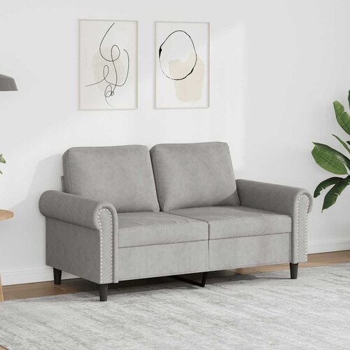  Dvosjed svjetlosivi 120 cm bar&scaron;unasti Cijene