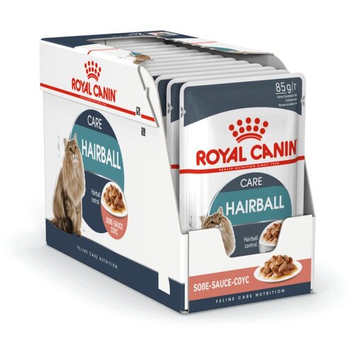 Royal_Canin Hairball Care 12x85g – Vlažna hrana za izbacivanje dlaka Slike