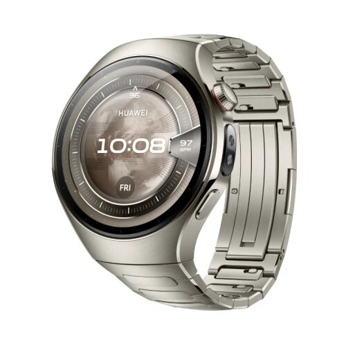 Huawei pametna ura watch 5 46mm-Srebrna titan Slike