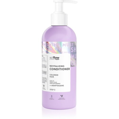 SoFlow Revitalizing Conditioner revitalizacijski balzam za barvane lase 400 ml Slike