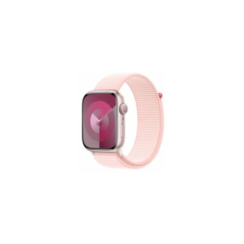 Apple watch S9 gps mr9j3se/a 45mm pink alu case w light pink sport loop, pametni sat Cene