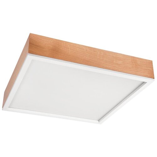  stropna svetiljka oak square 4xE27/15W/230V 48x48 cm hrast/bela Cene