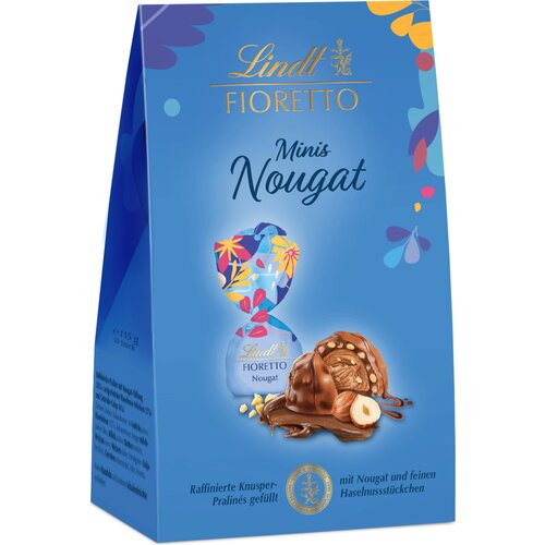 Lindt Fioretto Minis - z nugatom v vrečki - 115 g Cene