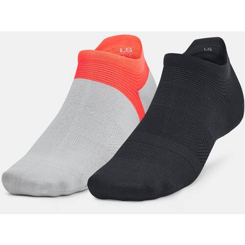 Under Armour Socks UA AD Run Lite 2pk NS Tab-GRY - Unisex Slike
