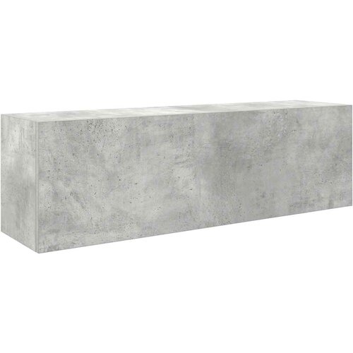 vidaXL Kopalni&scaron;ka stenska omarica betonsko siv 100x25x30 cm inž. les, (21670442) Cene