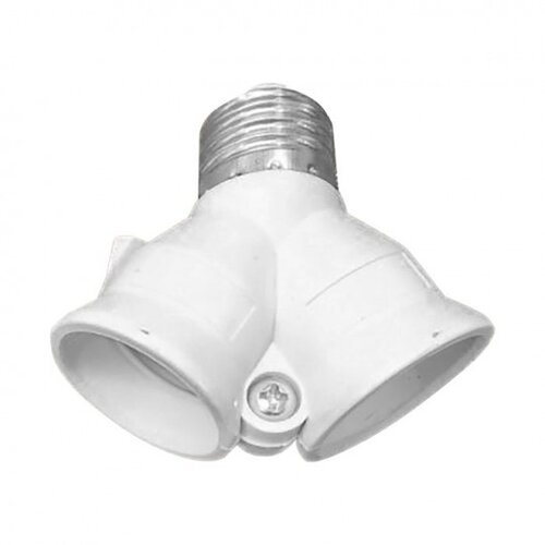 VIRONE Grlo belo sijalično adapter 2xE27 LH/E27/2XE27-15 Cene