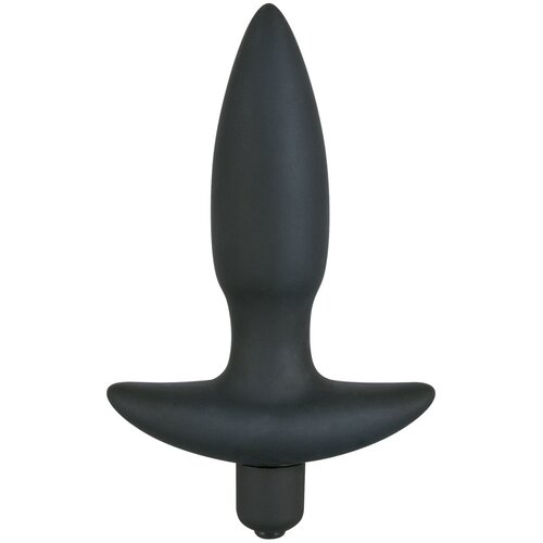 Black Velvets Silicone Vibrating Plug Small Slike