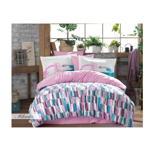 Lessentiel Maison poplin posteljina (200 x 220) mikado pink Cene