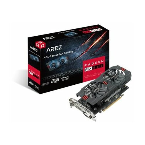 Asus Arez AMD Radeon RX 560, 2GB, GDDR5, 128bit AREZ-RX560-2G-EVO grafička kartica Slike