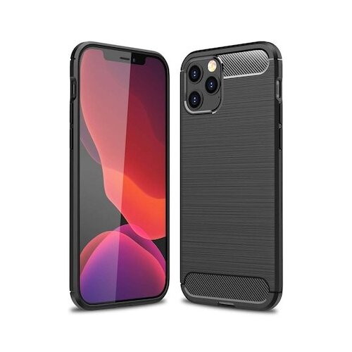  ovitek za iPhone 12 Pro Max - mat carbon črn Slike
