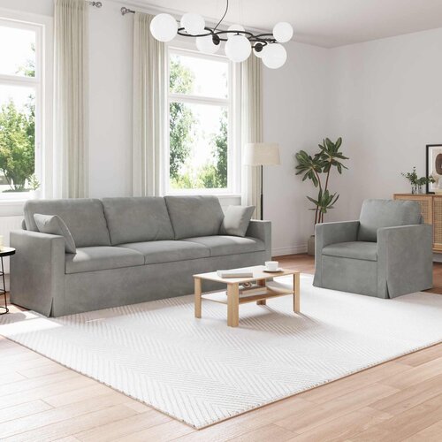 Set sofe 2 pcs Svijetlo siva 228 x 78 x 80 cm Bar&scaron;un Cijene