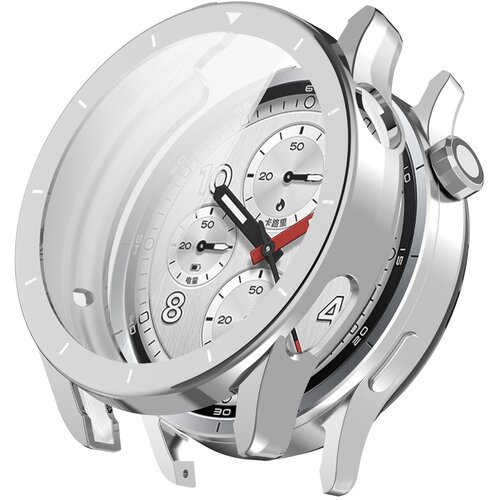 INF Za&scaron;čitni TPU ovitek za Xiaomi Watch S5 - polno pokritje in mehkoba Silver, (5000264059) Cene