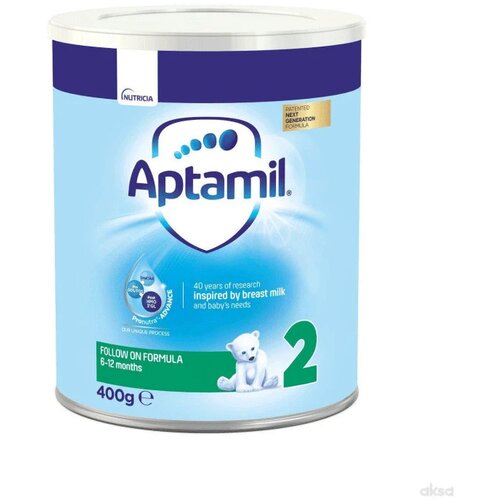 Milupa mlijeko Aptamil 2 400g limenka Cijene