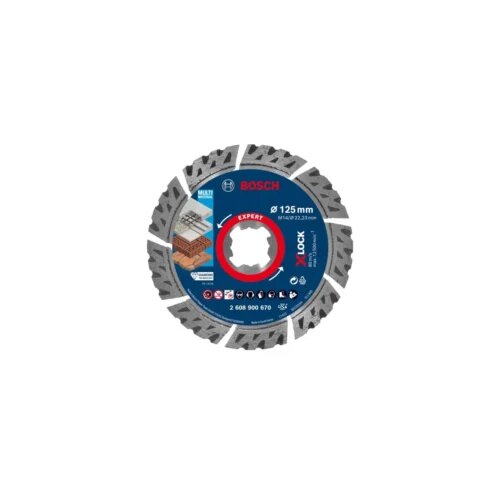 Bosch rezna ploča 125 x 22.23 x 2.4 mm EXPERT MultiMaterial X-LOCK 2 608 900 670 Slike