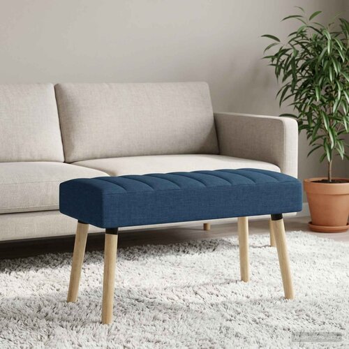  Klupa s utorima Plava 80 x 40 x 46 cm Tkanina Cene