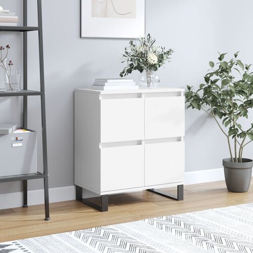 VidaXL Komoda bijela 60 x 35 x 70 cm od konstruiranog drva Slike