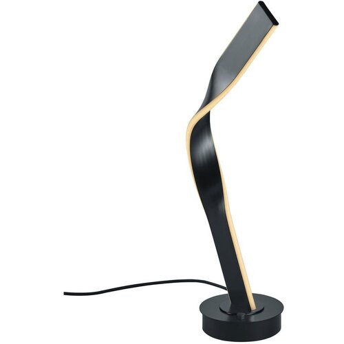 CINQUE Črna LED namizna svetilka s kovinskim senčilom (višina 64,5 cm) Cicenza – Cene