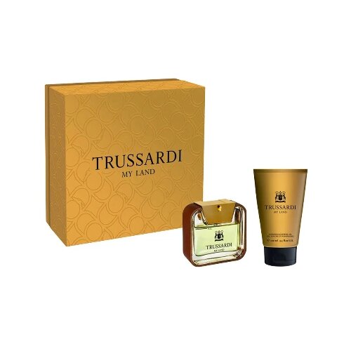 Trussardi Mu&amp;scaron;ki set My Land FAB80I410, EDT 50 ml + Gel za tu&amp;scaron;iranje 100 ml Slike
