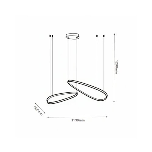  solea 17 luster 48W 3000/4000/6000K crna Slike
