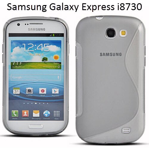  Gumijasti / gel etui S-Line za Samsung Galaxy Express i8730 - sivi Cene