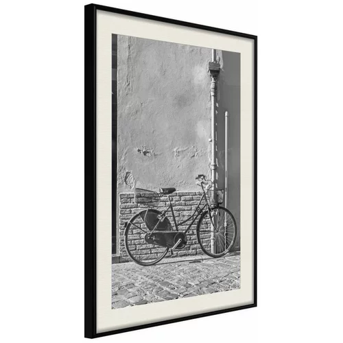  Poster - Bicycle with Black Tires 30x45